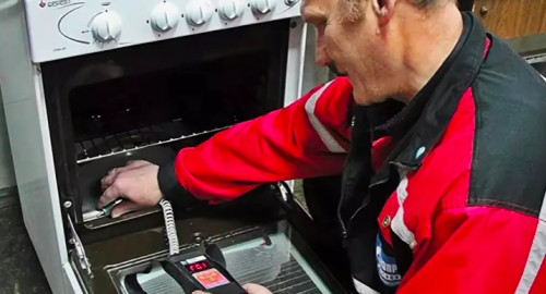 Ремонт духовки электроплиты. Деденево